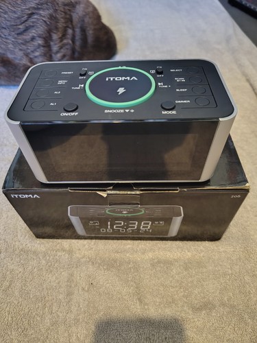 Itoma dab radio alarm - dab/, fm