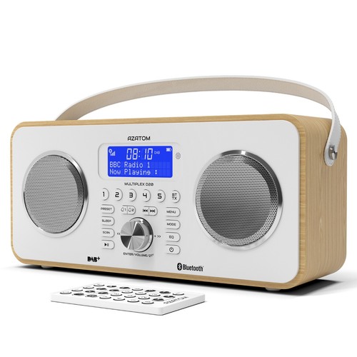 Dab portable radio alarm - fm,
